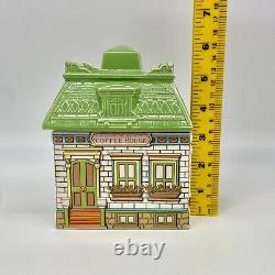 VTG Avon Townhouse Canister Set Tea Room Coffee House Confectionery Sweet Shoppe