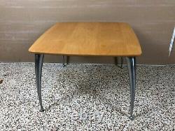 VTG Modern Set of 3 Tables Coffee Side Blonde Wood Space Age BDI Becker Designed