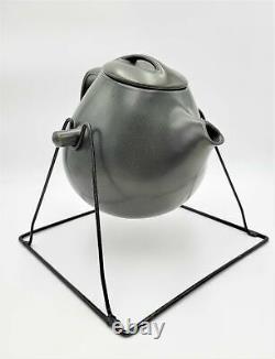VTG Raymor By Roseville Swinging Coffee Pot 8 Cup/Saucer Sets 1952-54 Ben Seibel