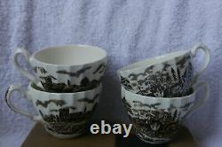 VTG Royal Mail fine staffordshire ironstone coffee set 20 pic. New other. England
