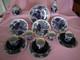 Very Rare Vintage Cobalt Blue Porcelain Russian Coffee Set