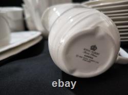 Very Rare Vintage Royal Albert Horizon AURORA 1986 Dinner And Coffee SET FOR 6