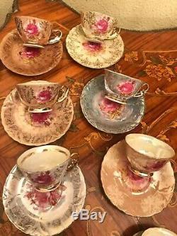 Vintage 12 cups 12 Saucers Japanese Maruei Porcelain Coffee Sets
