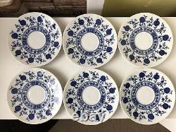 Vintage 17pcs Seltmann Weiden Bavaria W Germany Blue Onion Coffee Set for Six