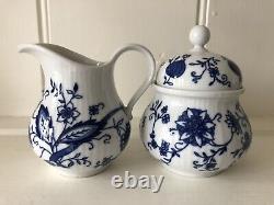 Vintage 17pcs Seltmann Weiden Bavaria W Germany Blue Onion Coffee Set for Six