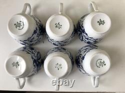 Vintage 17pcs Seltmann Weiden Bavaria W Germany Blue Onion Coffee Set for Six