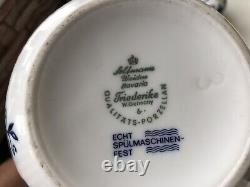 Vintage 17pcs Seltmann Weiden Bavaria W Germany Blue Onion Coffee Set for Six