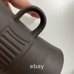 Vintage 18 Piece Dansk Flamestone Brown Coffee Pot Creamer & Cup & Saucer Set