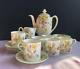 Vintage 1940 Royal Doulton Coffee Set April V2000 Complete Bone China