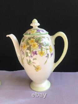 Vintage 1940 Royal Doulton Coffee Set April V2000 Complete Bone China