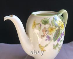 Vintage 1940 Royal Doulton Coffee Set April V2000 Complete Bone China