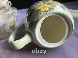 Vintage 1940 Royal Doulton Coffee Set April V2000 Complete Bone China
