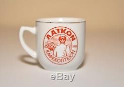 Vintage 1948 Vaikon Kaoekonteion Butler Server Espresso Demitasse Coffee Set