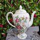Vintage 1949 Charnwood Butterfly Floral Pattern Demitasse 1½pint Coffee Pot