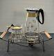 Vintage 1950's Pyrex Atomic Starburst Coffee Serving Set