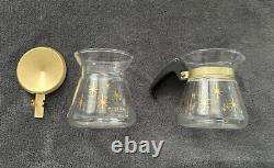Vintage 1950's Pyrex Atomic Starburst Coffee Serving Set