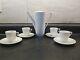 Vintage 1950s German Mid Century Modern Hutschenreuther 10 Piece Coffee Set