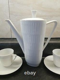 Vintage 1950s German Mid Century Modern Hutschenreuther 10 Piece Coffee Set
