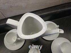 Vintage 1950s German Mid Century Modern Hutschenreuther 10 Piece Coffee Set