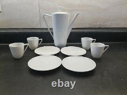 Vintage 1950s German Mid Century Modern Hutschenreuther 10 Piece Coffee Set