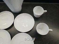 Vintage 1950s German Mid Century Modern Hutschenreuther 10 Piece Coffee Set