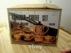 Vintage 1960/70's Sadler'Rooster' 15 piece coffee set in original box. Mint