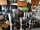 Vintage 1960s Gense Of Sweden Stainless Steel Modernist Coffee And Tea Service
