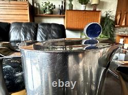 Vintage 1960s Gense Of Sweden Stainless Steel Modernist Coffee And Tea Service