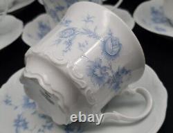 Vintage 1960s Mitterteich Bavaria Tea / Coffee Set Cups Saucers Teapot Porcelain