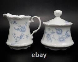 Vintage 1960s Mitterteich Bavaria Tea / Coffee Set Cups Saucers Teapot Porcelain