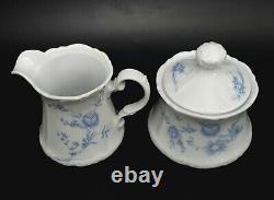 Vintage 1960s Mitterteich Bavaria Tea / Coffee Set Cups Saucers Teapot Porcelain