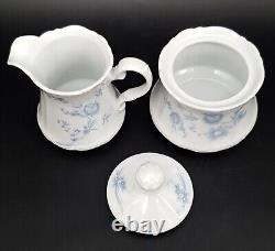 Vintage 1960s Mitterteich Bavaria Tea / Coffee Set Cups Saucers Teapot Porcelain