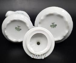 Vintage 1960s Mitterteich Bavaria Tea / Coffee Set Cups Saucers Teapot Porcelain
