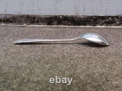 Vintage 1970 Set 6 David Mellor Silver Plated Tea Coffee Spoons
