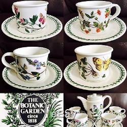 Vintage 1972 Botanic Garden Portmeirion Ironstone Coffee Set (Perfect Condition)