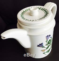 Vintage 1972 Botanic Garden Portmeirion Ironstone Coffee Set (Perfect Condition)