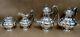 Vintage 4-piece Sterling Silver 800 Tea And Coffee Set 3,000 Grams+