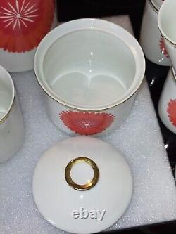 Vintage 60's Retro Flower Power Coffee Set