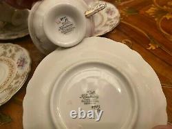 Vintage 6 Cups 6 Saucers German Krautheim Selb Bavaria Porcelain Coffee Set