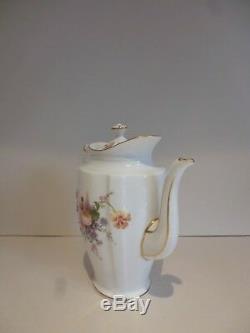 Vintage 6 Place Royal Crown Derby'posies' Coffee Set Circa 1967 Pristine Con