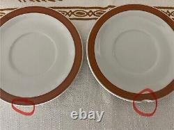 Vintage 70's Richard Ginori porcellana ariston 10x Coffee + 6x Espresso Cup Set