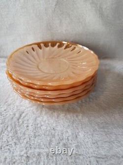 Vintage Anchor Hocking Fire King Peach Lustre Tea/Coffee Set/ 25 Pieces