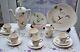 Vintage Antique Royal Doulton The Coppice Coffee Set Pot Milk Jug Pheasant 1942