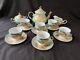 Vintage / Antique Russian Tea Coffee Service For 6. Marked Bottom