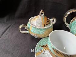 Vintage / Antique Russian tea coffee service for 6. Marked Bottom