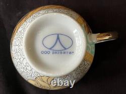 Vintage / Antique Russian tea coffee service for 6. Marked Bottom