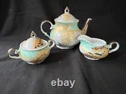 Vintage / Antique Russian tea coffee service for 6. Marked Bottom