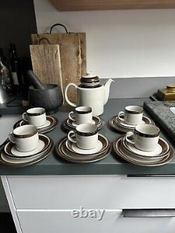 Vintage Arabia Finland Karelia Part Coffee Service For 6 People & 6 Cake Plates