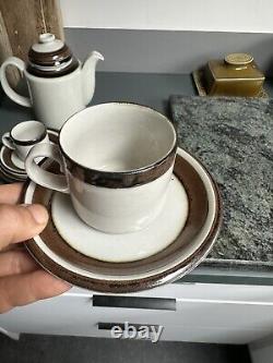 Vintage Arabia Finland Karelia Part Coffee Service For 6 People & 6 Cake Plates
