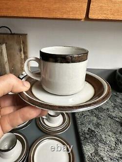 Vintage Arabia Finland Karelia Part Coffee Service For 6 People & 6 Cake Plates